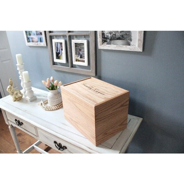 Memory Box Wooden Keepsake Box Wood Box Keepsake Box -   Wedding photo  box, Wedding memory box, Wedding keepsake boxes