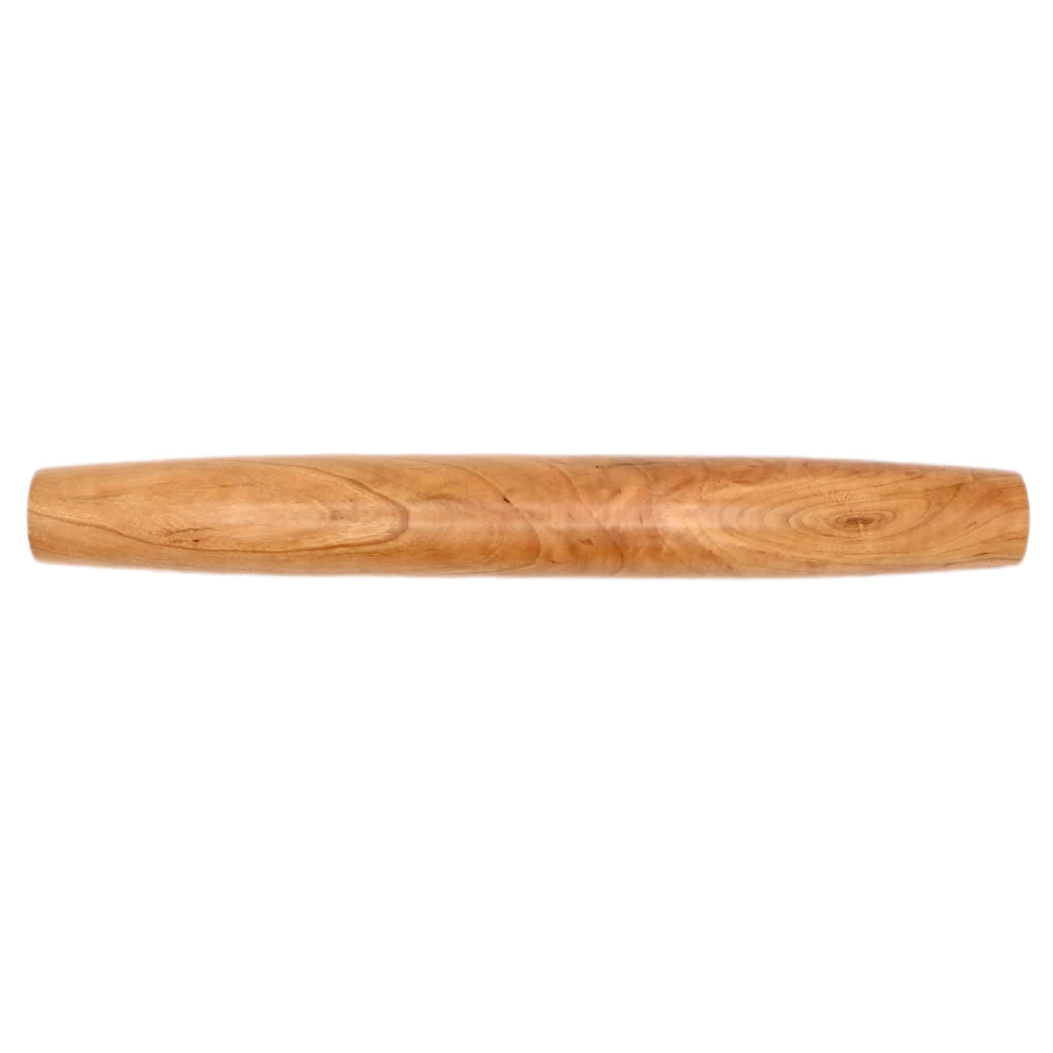 Canarywood French rolling pin top